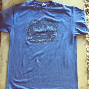 Blue Ford Motor Company tshirt